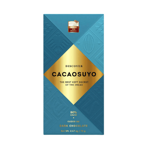 Cacaosuyo Cuzco 80% Dark Chocolate Bar - ChocolateHunt
