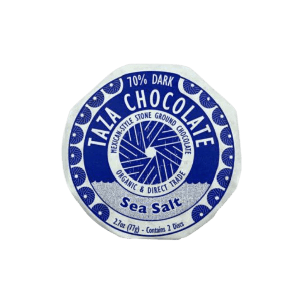 Taza Sea Salt Chocolate Disc - ChocolateHunt