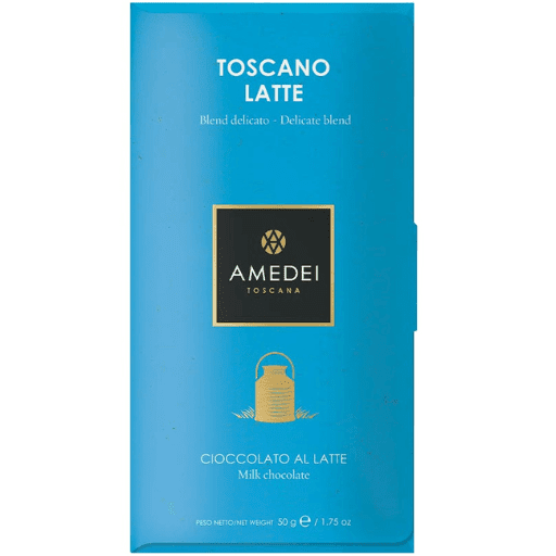 Amedei Toscano Latte Milk Chocolate Bar - ChocolateHunt