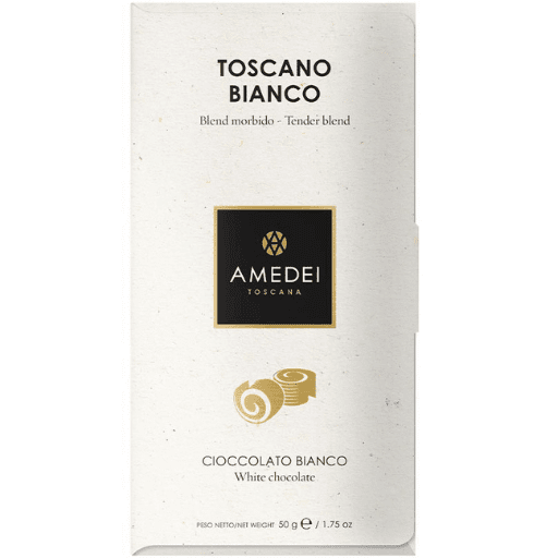 Amedei Toscano Bianco White Chocolate Bar - ChocolateHunt