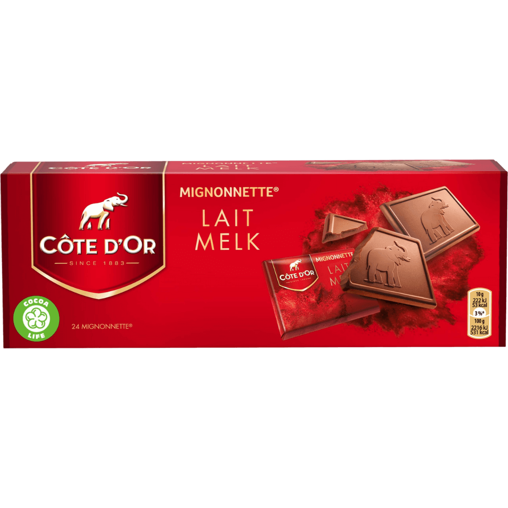 Côte d'Or Mignonnette Milk Chocolate Bar - ChocolateHunt