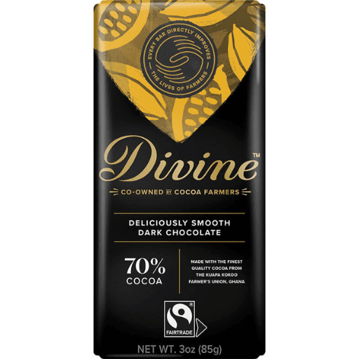 Divine Smooth Dark Chocolate Bar - ChocolateHunt
