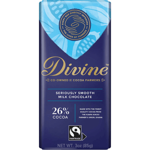 Divine Smooth Milk Chocolate Bar - ChocolateHunt