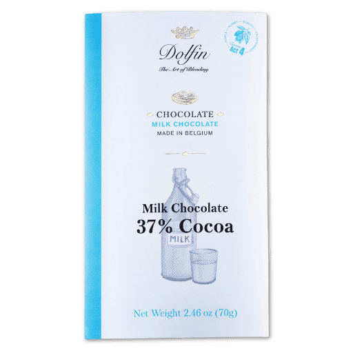 Dolfin Milk Chocolate 37% Cocoa - ChocolateHunt