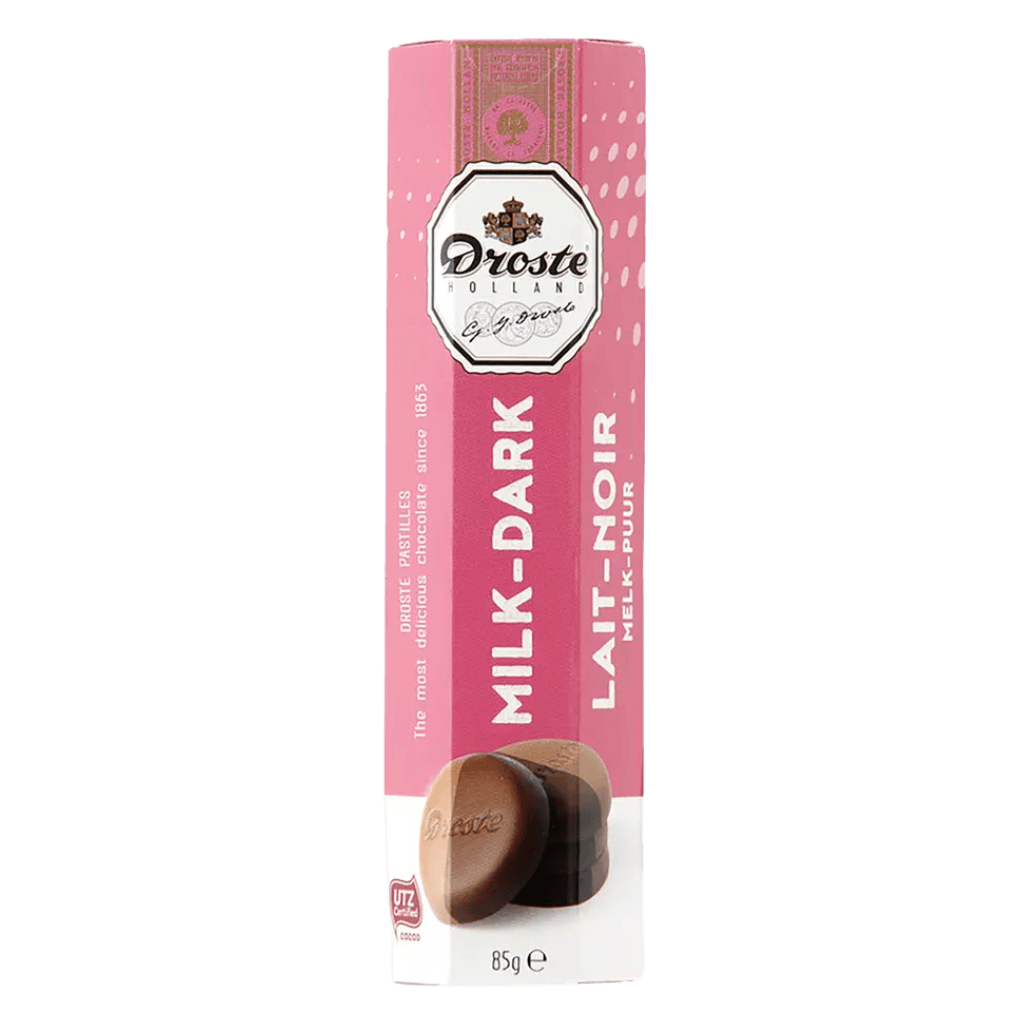 Droste Holland Milk Dark Pastilles - ChocolateHunt