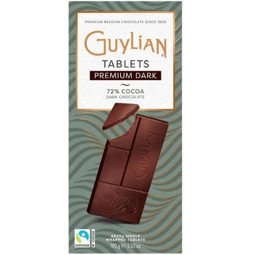 Guylian 72% Cocoa Premium Dark Chocolate Bar - ChocolateHunt