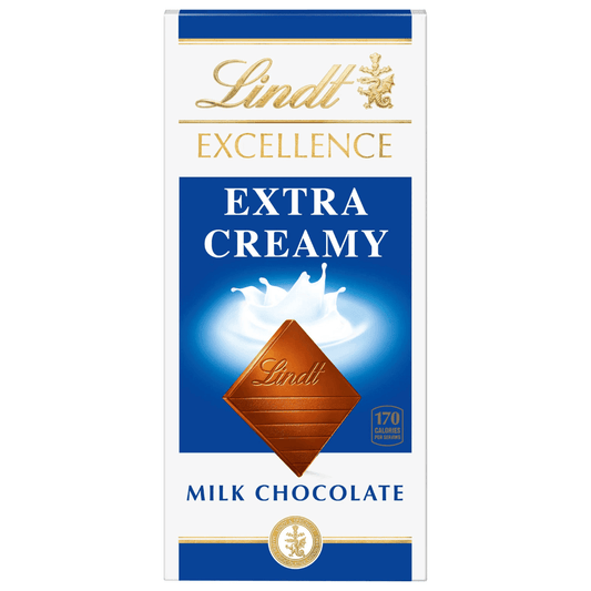Lindt EXCELLENCE Extra Creamy Milk Chocolate Bar - ChocolateHunt