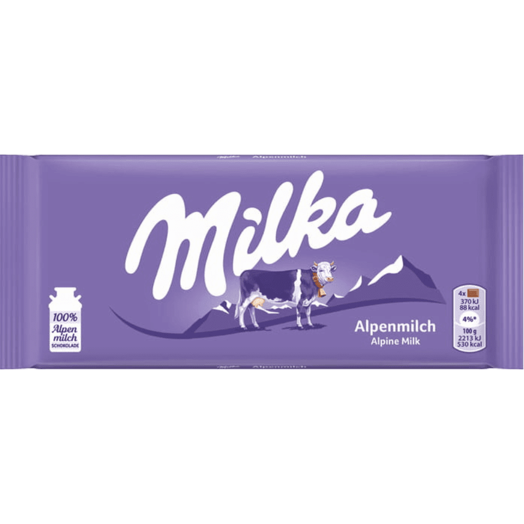 Milka Alpine Milk Chocolate Bar - ChocolateHunt