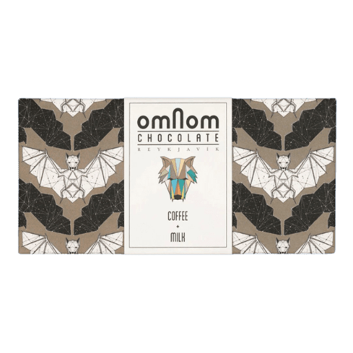 Omnom Coffee + Milk Chocolate Bar - ChocolateHunt