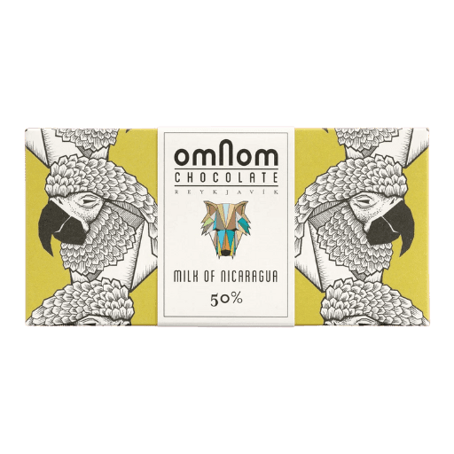 Omnom Milk of Nicaragua 50% Chocolate Bar - ChocolateHunt