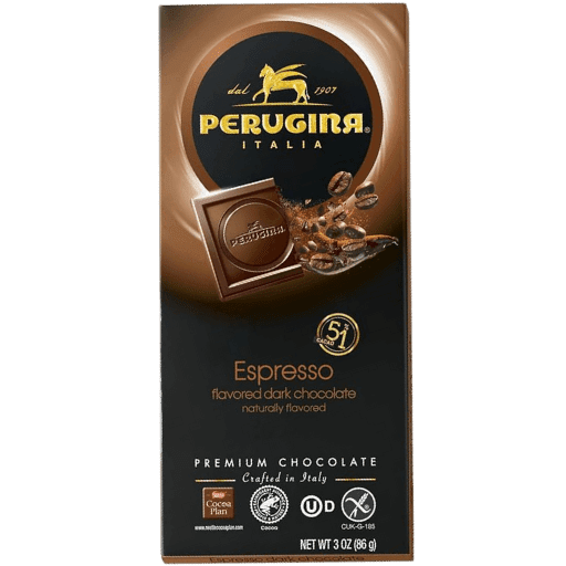 Perugina Espresso flavored Dark Chocolate Bar - ChocolateHunt