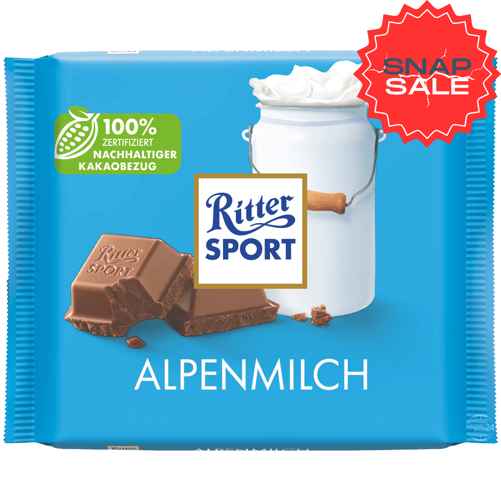 Ritter Sport Alpine Milk Chocolate - ChocolateHunt