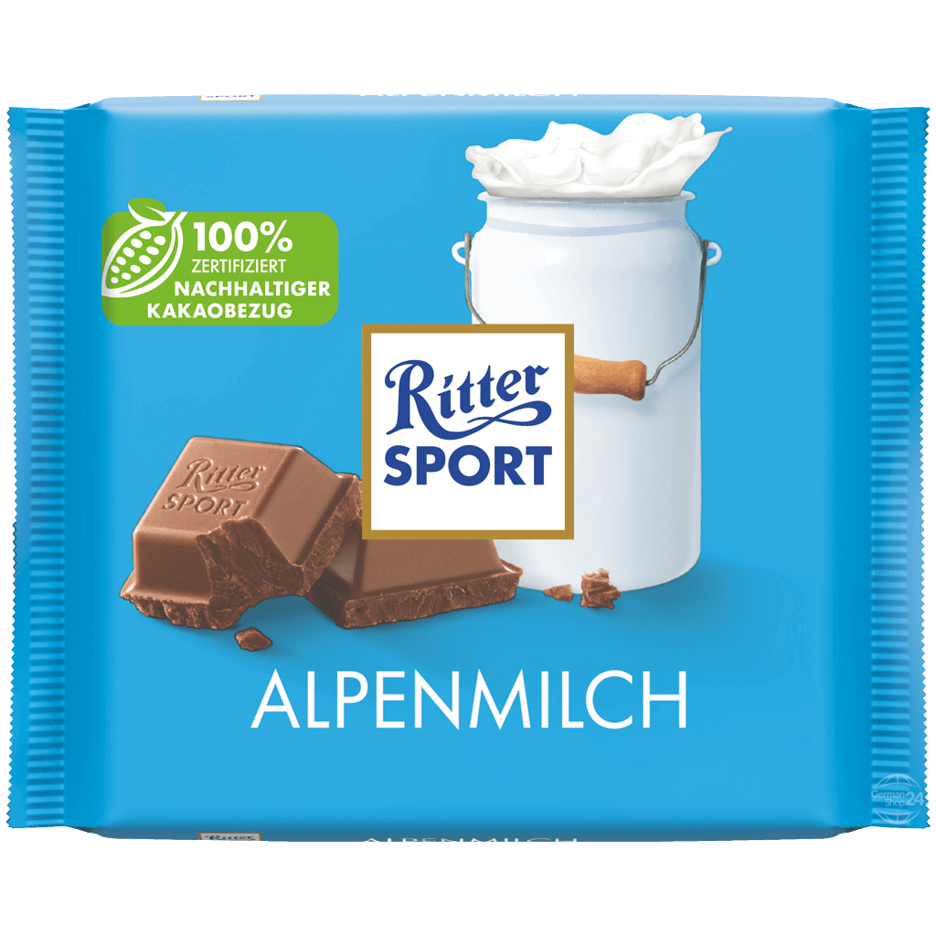 Ritter Sport Alpine Milk Chocolate - ChocolateHunt