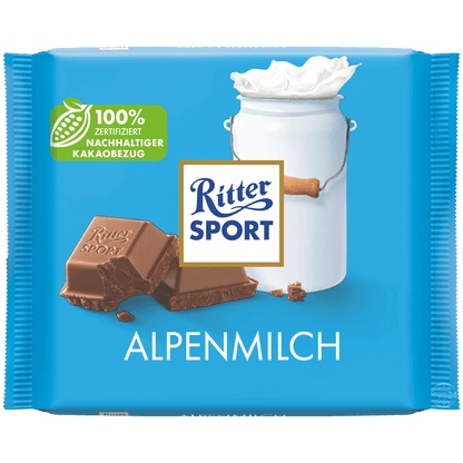 Ritter Sport Alpine Milk Chocolate - ChocolateHunt