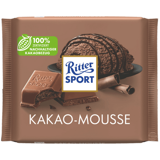 Ritter Sport Milk Chocolate with Cocoa Mousse Filling - ChocolateHunt
