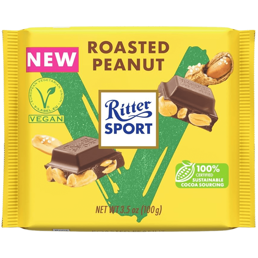 Ritter Sport VEGAN Roasted Peanut - ChocolateHunt