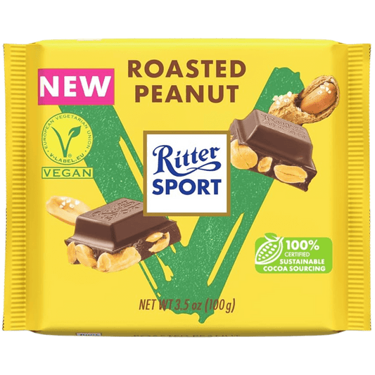 Ritter Sport VEGAN Roasted Peanut - ChocolateHunt