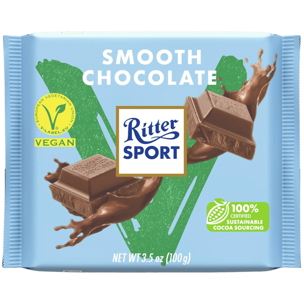 Ritter Sport VEGAN Smooth Chocolate - ChocolateHunt