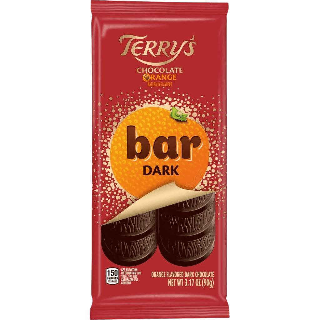 Terry's Dark Chocolate Orange Bar - ChocolateHunt