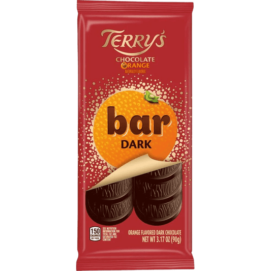 Terry's Dark Chocolate Orange Bar - ChocolateHunt