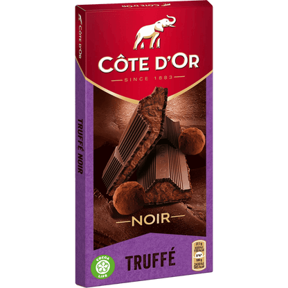 Côte d'Or Truffle Filled Dark Chocolate Bar - ChocolateHunt