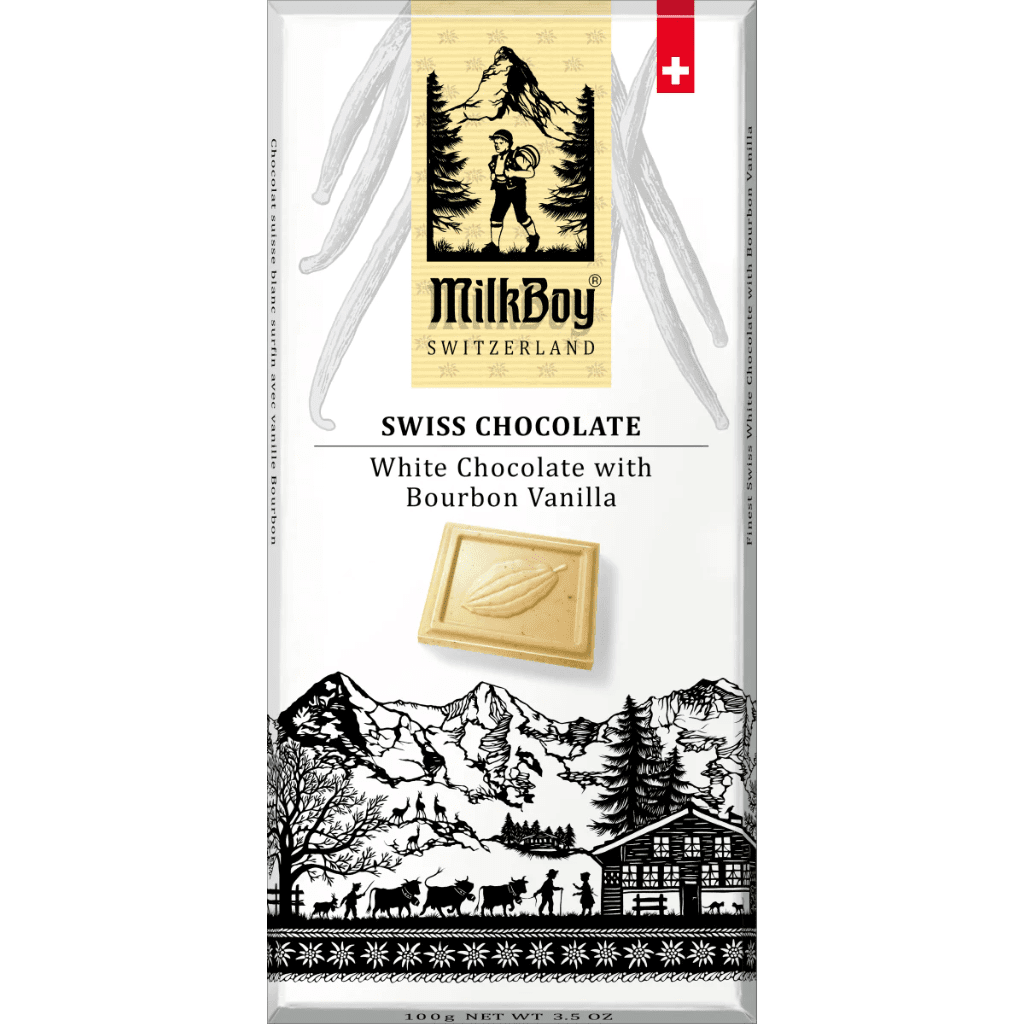 milkboy white chocolate with bourbon vanilla bar